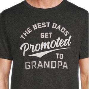 NEW 2XL 50-52 Men's The Best Dads Get Promoted to Grandpa Tee